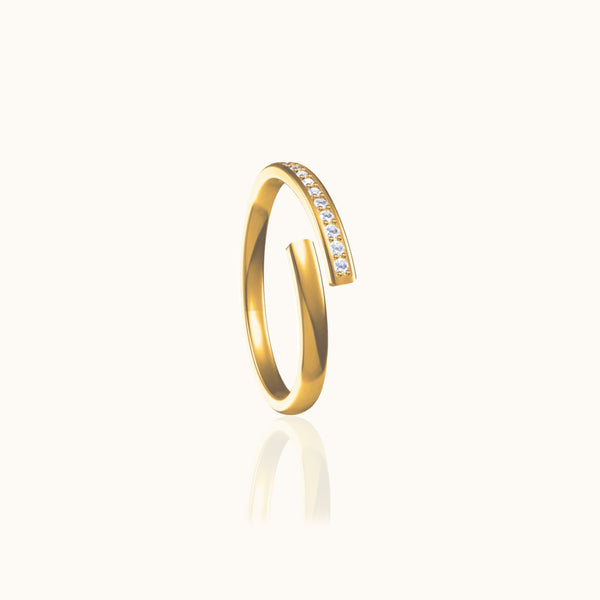 janji toky「ETERNITY CZ」Ring リング　赤西着　ゴールド janji toky「ETERNITY CZ」Ring リング 赤西着 ゴールド