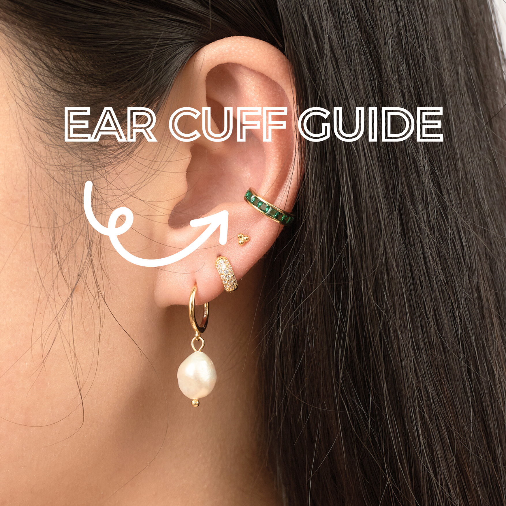Ear cuff guide, how to wear and remove ear cuff to secure