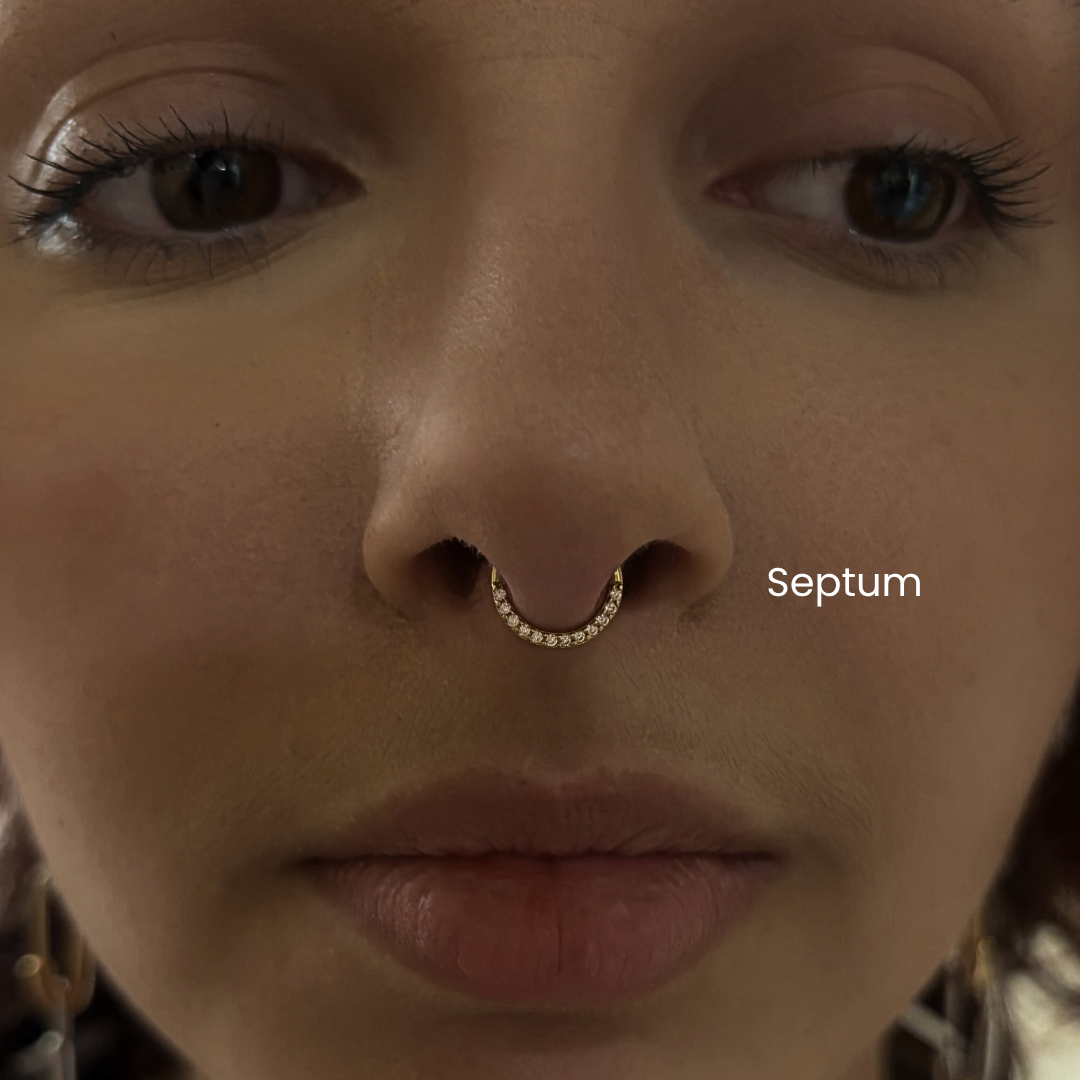 Septum Piercing Service in NYC | DOVIANA Professional Piercing