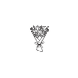 Bloom Bouquet — A Gift of Beauty & New Beginnings by DOVIANA Tattoo Studio (height 0.55‘’)