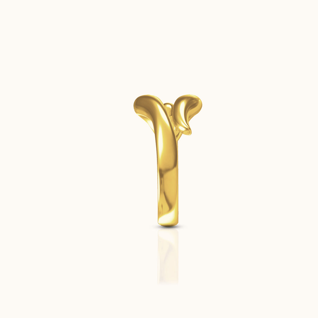 Signature Chunky Irregular Ring by Doviana in 18K Gold