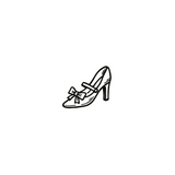 Cinderella Vibes — Step Into Your Power 👠 by DOVIANA Tattoo Studio (width 0.5'')