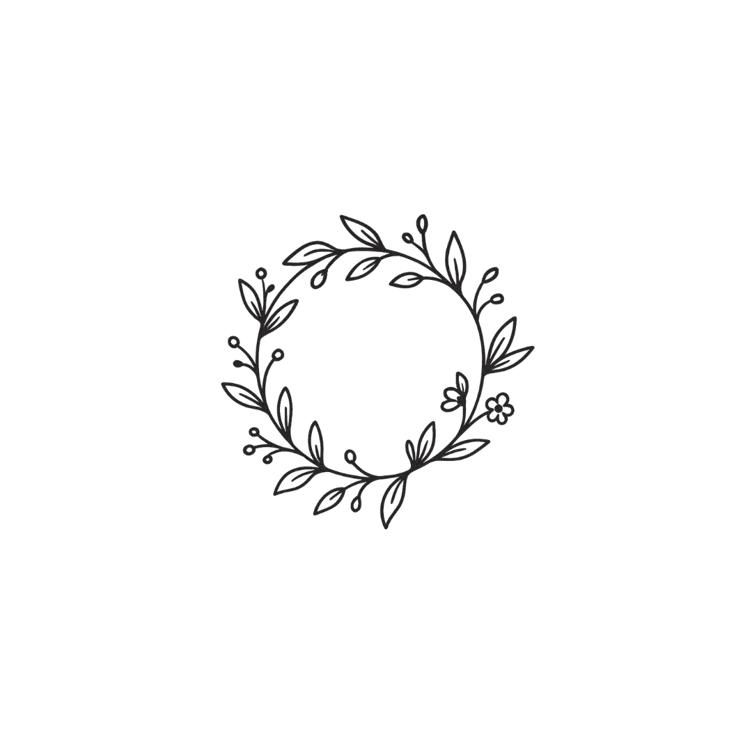 Circle of Bloom — Always Growing, Always Glowing by DOVIANA Tattoo Studio (height 0.6‘’)