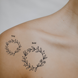 Circle of Bloom — Always Growing, Always Glowing by DOVIANA Tattoo Studio (height 0.6‘’)