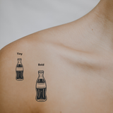 Classic Pop — Sweet, Fizzy, Always Fresh by DOVIANA Tattoo Studio (height 0.5‘’)