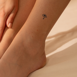 Crying Eye — A Symbol of Feeling & Release by DOVIANA Tattoo Studio (height 0.3‘’)