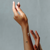 Crying Eye — A Symbol of Feeling & Release by DOVIANA Tattoo Studio (height 0.3‘’)