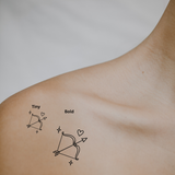 Cupid’s Arrow — A Symbol of Love Struck True by DOVIANA Tattoo Studio (height 0.5‘’)  2