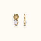 DOVIANA Extra Secure DV Logo Earring Lifter Backs for Heavy or Droopy Earrings with Comfortable Silicone Posts