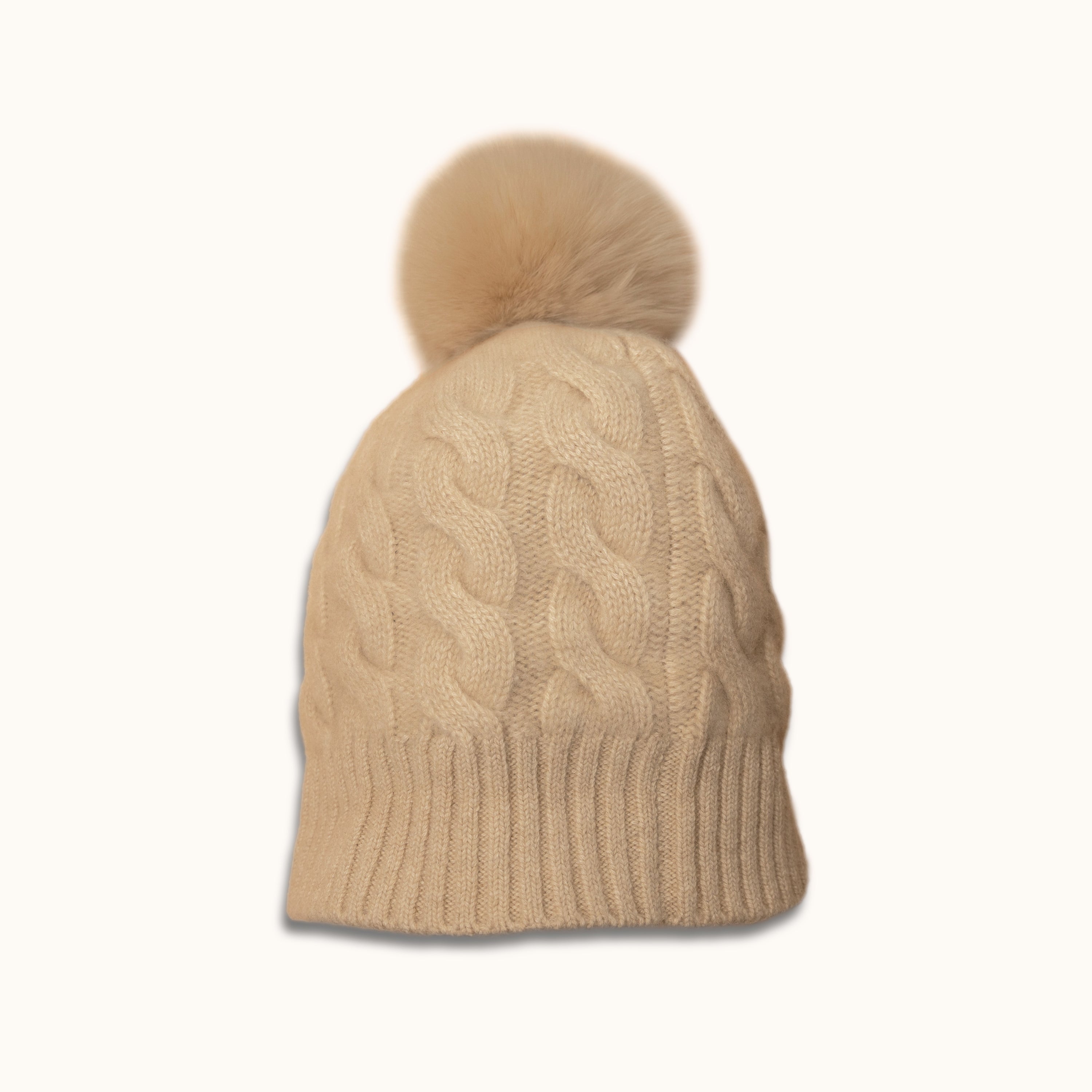 [ KIRSH ]★24FW★韓国人気★JACQUARD KNIT POMPOM BEANIE JACQUARD POMPOM BEANIE [BROWN] - KIRSH | 60% - Asian Fashion