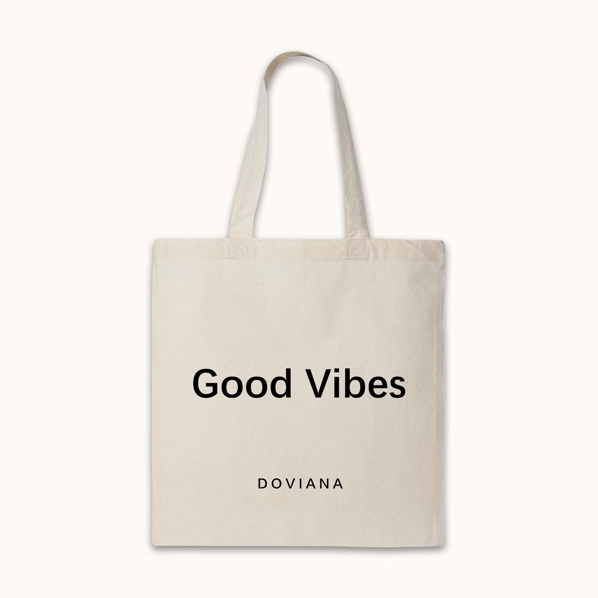 DOVIANA Signature Good Vibes Tote Bag