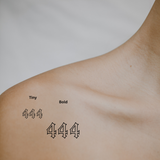 Gothic 444 — Protection, Power & Alignment by DOVIANA Tattoo Studio (length 0.5‘’)