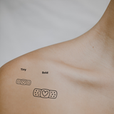 Heart Band-Aid — Healing with Love by DOVIANA Tattoo Studio (length 0.6‘’)