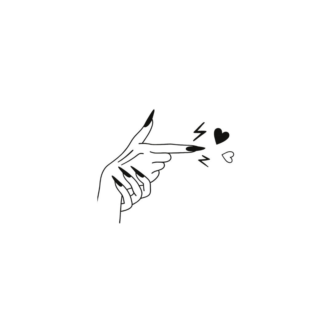 Heart Shooter — Serving Love & Attitude by DOVIANA Tattoo Studio (length 0.6‘’)