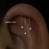Hidden Helix Piercing NYC | Subtle & Stylish at DOVIANA
