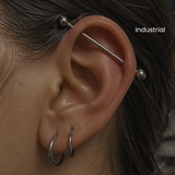 Industrial Piercing in NYC  Expert Piercing at DOVIANA