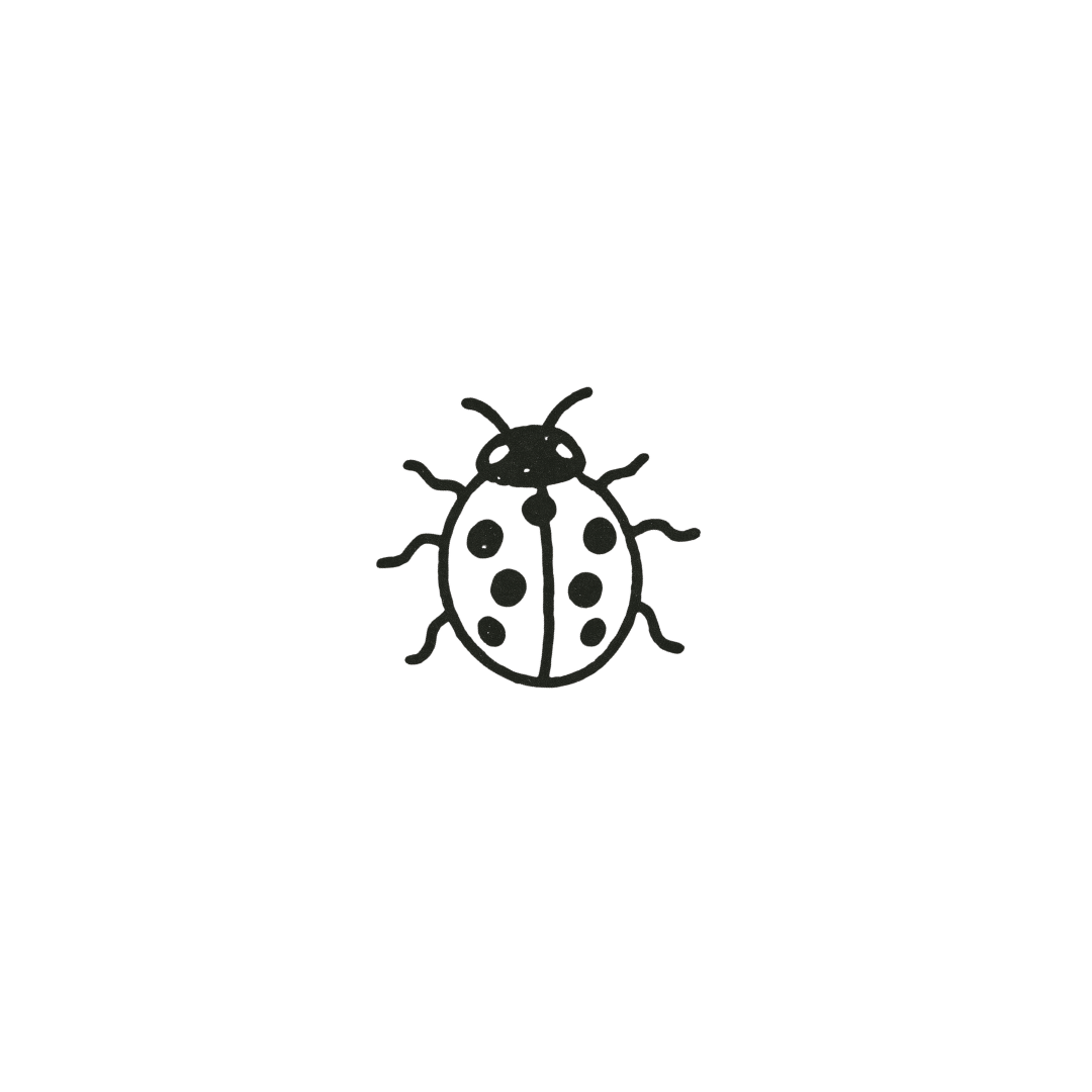Ladybug — A Tiny Symbol of Luck & Joy by DOVIANA Tattoo Studio (height 0.5‘’)