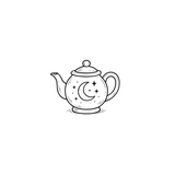 Moon Brew — Sip, Chill, Repeat by DOVIANA Tattoo Studio (height 0.5‘’)