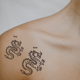 Mystic Dragon – Power & Grace Unleashed by DOVIANA Tattoo Studio (height 0.6‘’)