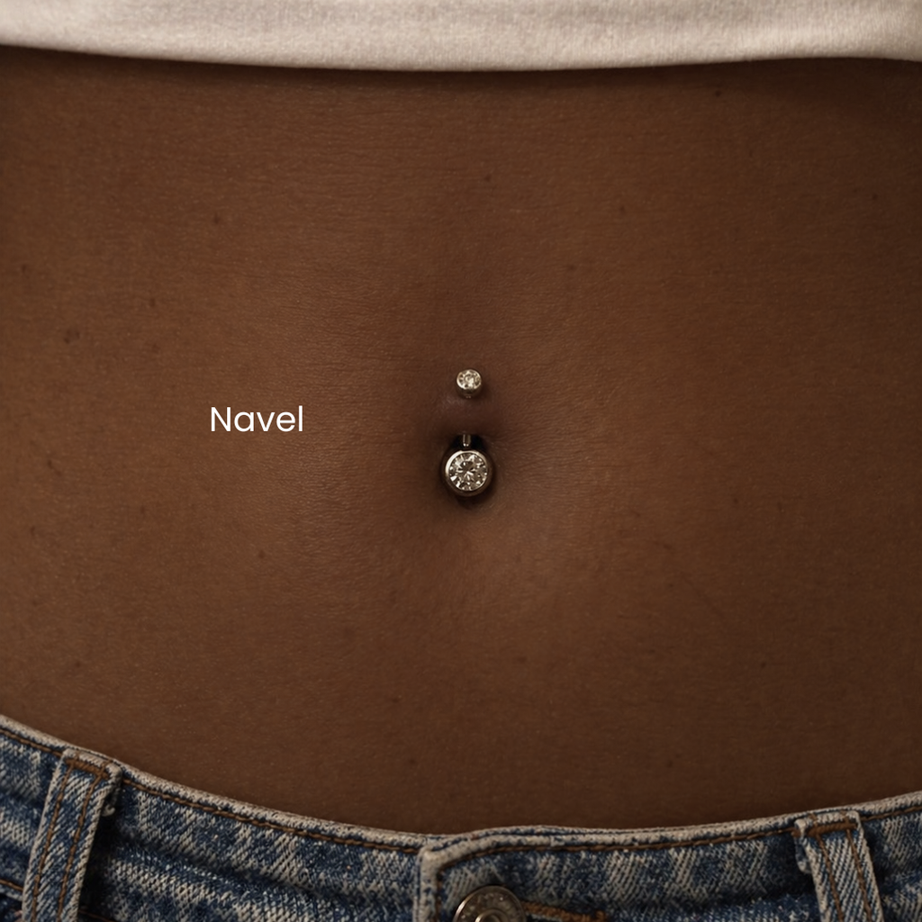 Navel Piercing NYC Belly Button Piercing at DOVIANA