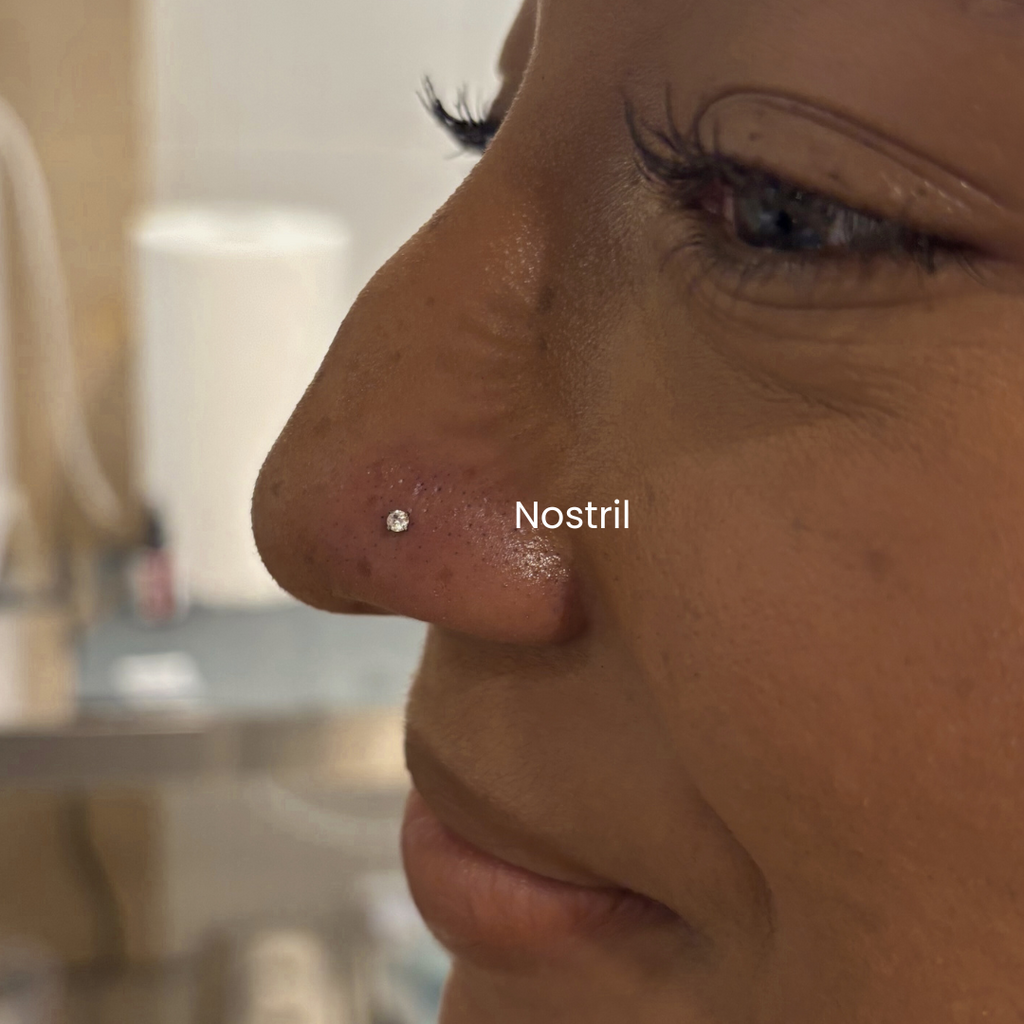 Nostril Piercing NYC Professional Piercing at DOVIANA – Doviana