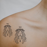 Petal Princess — A Little Magic, A Lot of Peace by DOVIANA Tattoo Studio (height 0.6‘’)