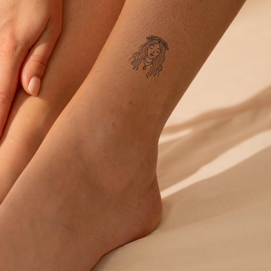 Petal Princess — A Little Magic, A Lot of Peace by DOVIANA Tattoo Studio (height 0.6‘’)