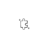 Puzzle Piece — A Symbol of Connection & Identity by DOVIANA Tattoo Studio (height 0.4‘’)