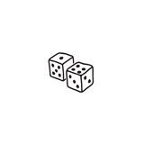 Roll With It — Life’s a Game, Take Your Chances by DOVIANA Tattoo Studio (height 0.5‘’) 