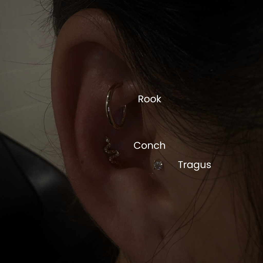 Rook Piercing in NYC | Safe Needle Piercing at DOVIANA