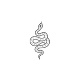 Slay & Sway — Stay Cool, Stay Twisted 🐍 by DOVIANA Tattoo Studio (width 0.4‘’)