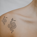 Slay & Sway — Stay Cool, Stay Twisted 🐍 by DOVIANA Tattoo Studio (width 0.4‘’) 3