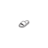 Slippers — A Tiny Symbol of Comfort & Ease by DOVIANA Tattoo Studio (width 0.35‘’)