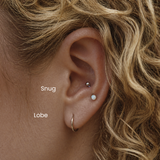 Snug Piercing NYC | Needle Piercing at DOVIANA