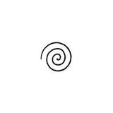 Spiral Loop — Endless Energy in Fine Lines Tattoo Studio (length 0.5‘’)