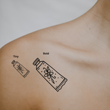Squeeze the Day — Soft Vibes Only by DOVIANA Tattoo Studio (height 0.55‘’)
