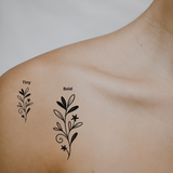 Starry Sprout — Grow Wild, Shine Bright by DOVIANA Tattoo Studio (height 0.6‘’)