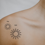Sunny Side Up — Keep It Bright by DOVIANA Tattoo Studio (height 0.5‘’) 