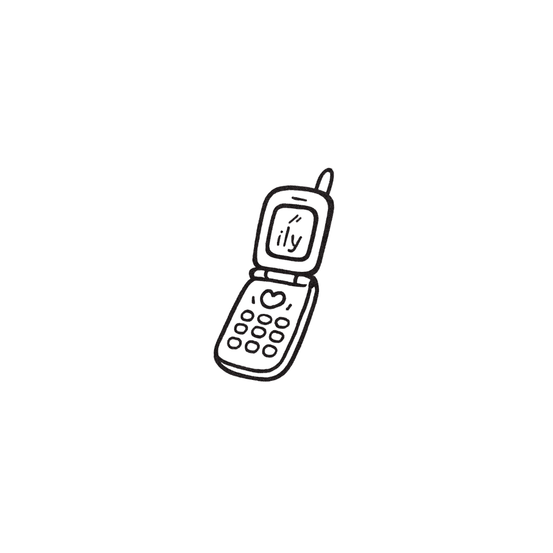 Text Me Back — Retro Love Hits Different by DOVIANA Tattoo Studio (height 0.6‘’)
