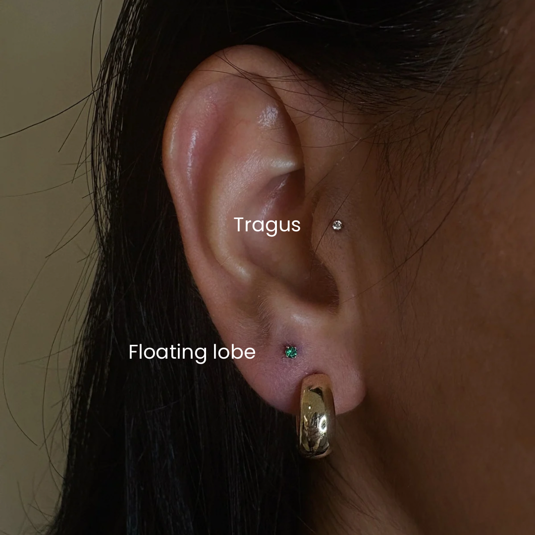 Tragus Piercing in NYC | Safe & Stylish at DOVIANA