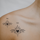 Wild Heart — Born to Stand Out by DOVIANA Tattoo Studio (height 0.6‘’) 