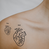 You’ve Got the Nerve — A Whole Lotta Heart by DOVIANA Tattoo Studio (height 0.6‘’)