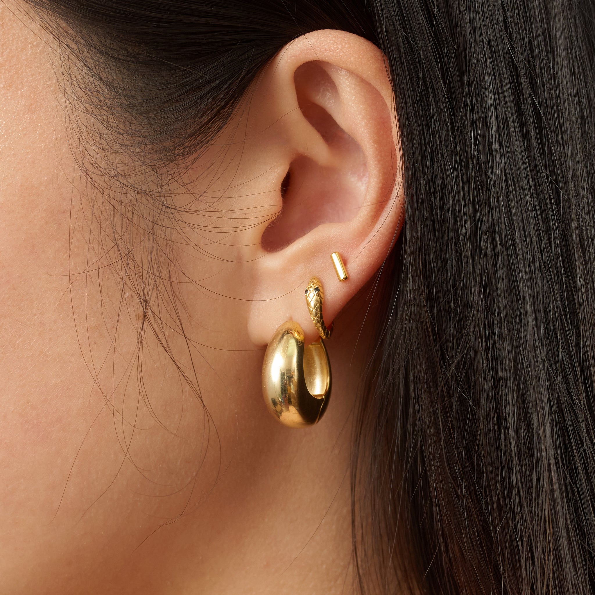 Everyday fine/semi-fine earrings in NYC that not irritate your ears –  Doviana