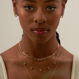 Doviana Signature Choker Necklace in Gold Featured on Vogue
